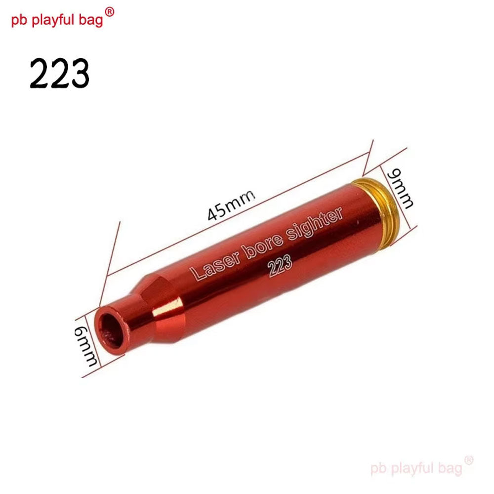 Cartridge Red Laser Bore Sight 223 Laser training bullets Shooting training toy gun bullets Suitable for toy rifles