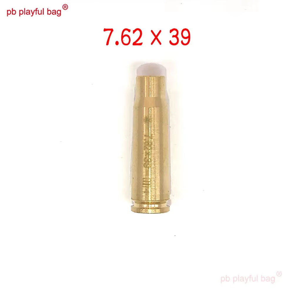 Cartridge Red Laser Bore Sight 7.62 X 39 Laser training bullets Shooting training toy gun bullets Suitable for toy rifles