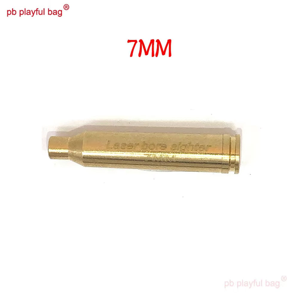 Cartridge Red Laser Bore Sight 7mm Laser training bullets Shooting training toy gun bullets Suitable for toy rifles