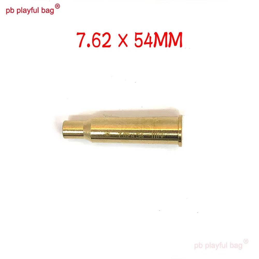Cartridge Red Laser Bore Sight 7.62 x 54 mm Laser training bullets Shooting training toy gun bullets Suitable for toy rifles