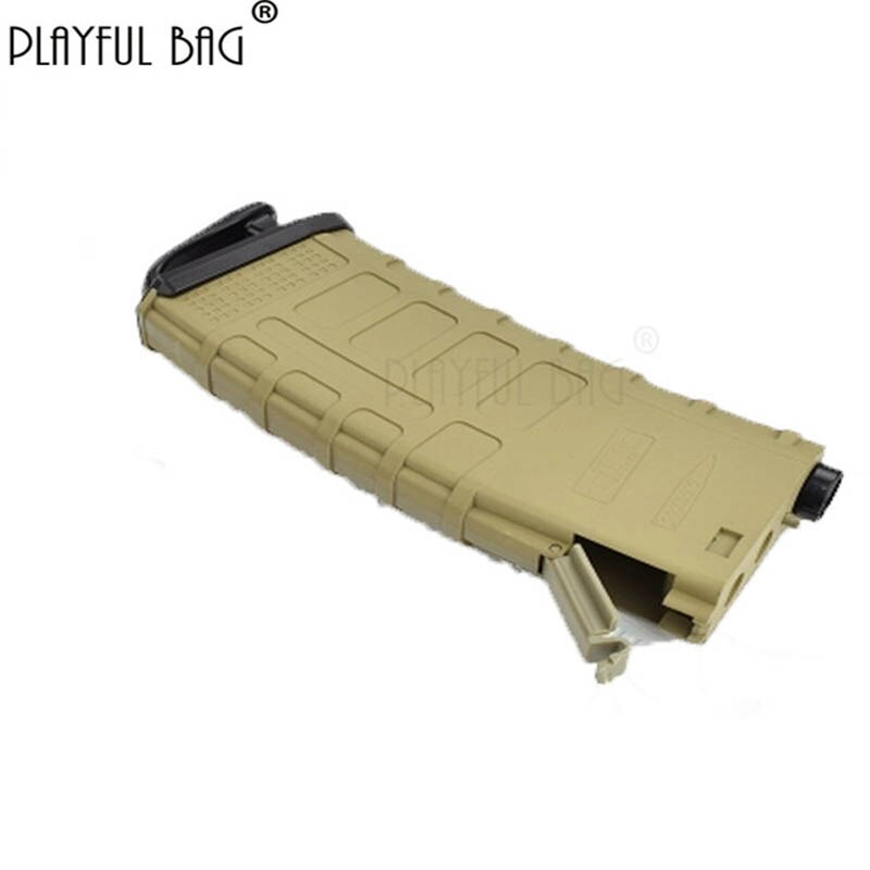 Creative PB Playful bag tactics competition CS hobby DIY parts jinming SCAR magazine Ma Gaip original ABS gel ball gun ID28