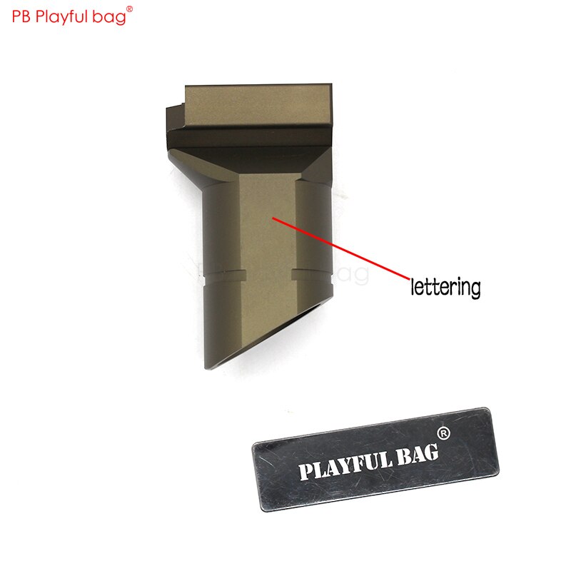 Creative Playful bag CS DIY tactics hobby intimate pk-6 grip jinming8 jm9 M4 slant grip upgrade material gel ball gun LD46