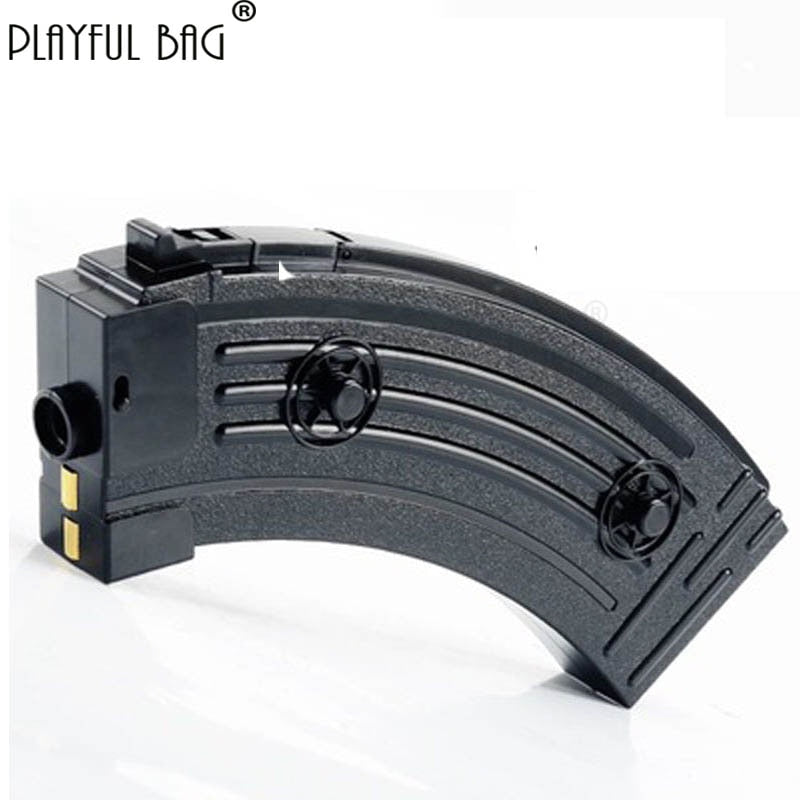 Creative Toy gun parts DIY hobby CS competitive equipment accessories small moon Ak47 original magazine gel ball gun ID9