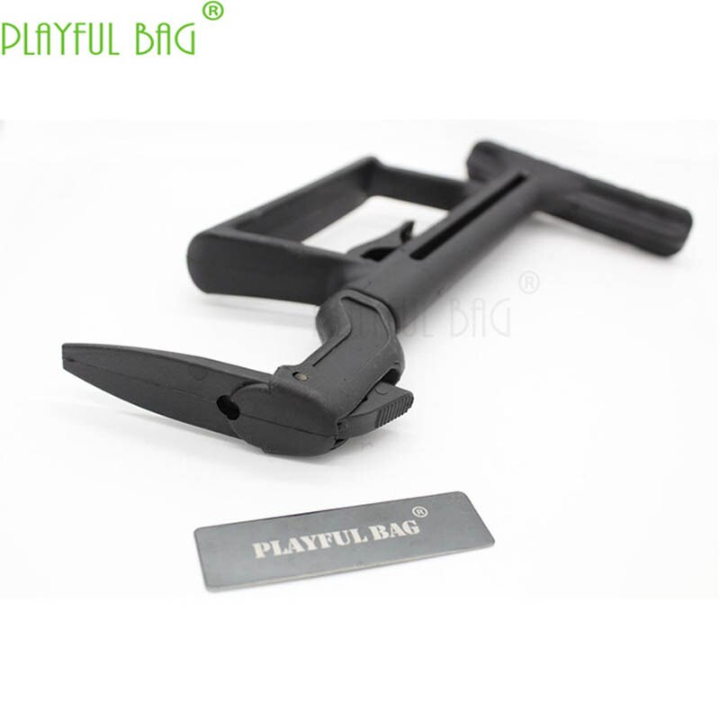 Fashion Outdoor club cs kit tactical accessory G18 G17 TAC retractable tail rest charge gel ball gun butt nylon blaster KD6