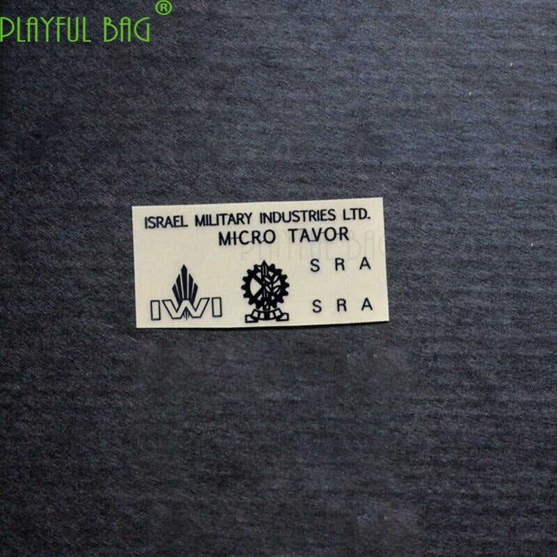 playful bagLamp sticker new Lok TAR21 metal paste Jinming SCAR for M4 new Weill g36 electric water spray Lok Hui ak74U L16