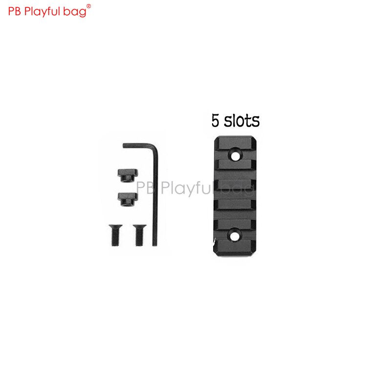 Outdoor CS MI handguard water bullet toy refitting upgrade material accessory M-LOK guide rail piece 3 7 13 slot 20 mm QE64