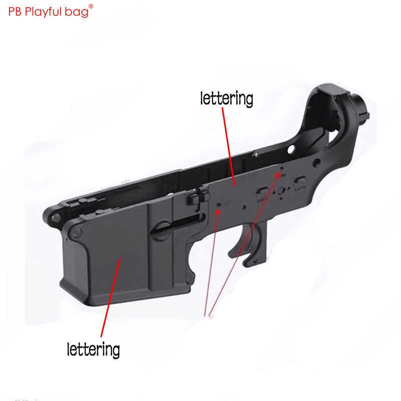Outdoor Tactical Toys accessories M4 standard nylon case water bullet toy gun standard M4 Split case DIY accessories OB22