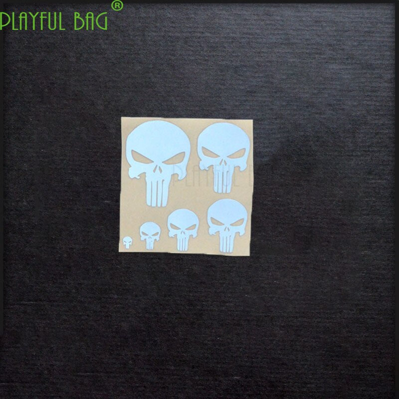 playful bagOutdoor activity CS vengeance Metal waterproof DIY sticker NEW Weill g36 Kam Ming SCAR for M4 electric water spray ak74U L53