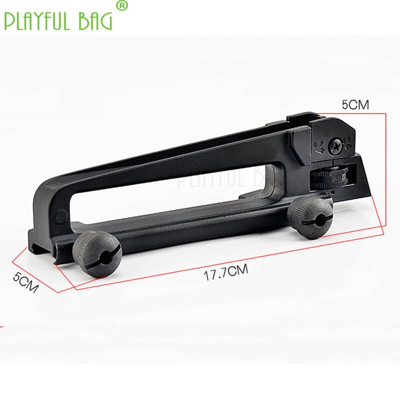 PB Playful bag DIY kit jinming MKM2 MK18 water bullet refit accessories M4A1 M733 M16 3D printing circular fish bone OA75