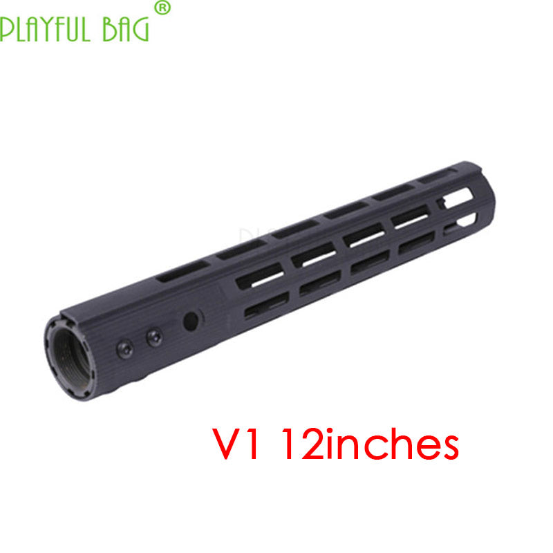 PB Playful bag Outdoor CS V1/V2 upgrade material fish bone M-LOK toy water bullet gun modified accessories 12/13/15inch OI94