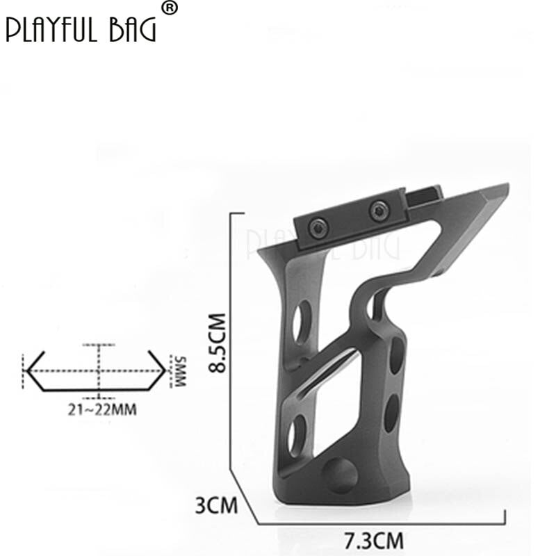 PB Playful bag Outdoor shooting sports DIY CS club accessories jinming M4 FJS HK416 hollow grip gel ball gun LD11 before folding