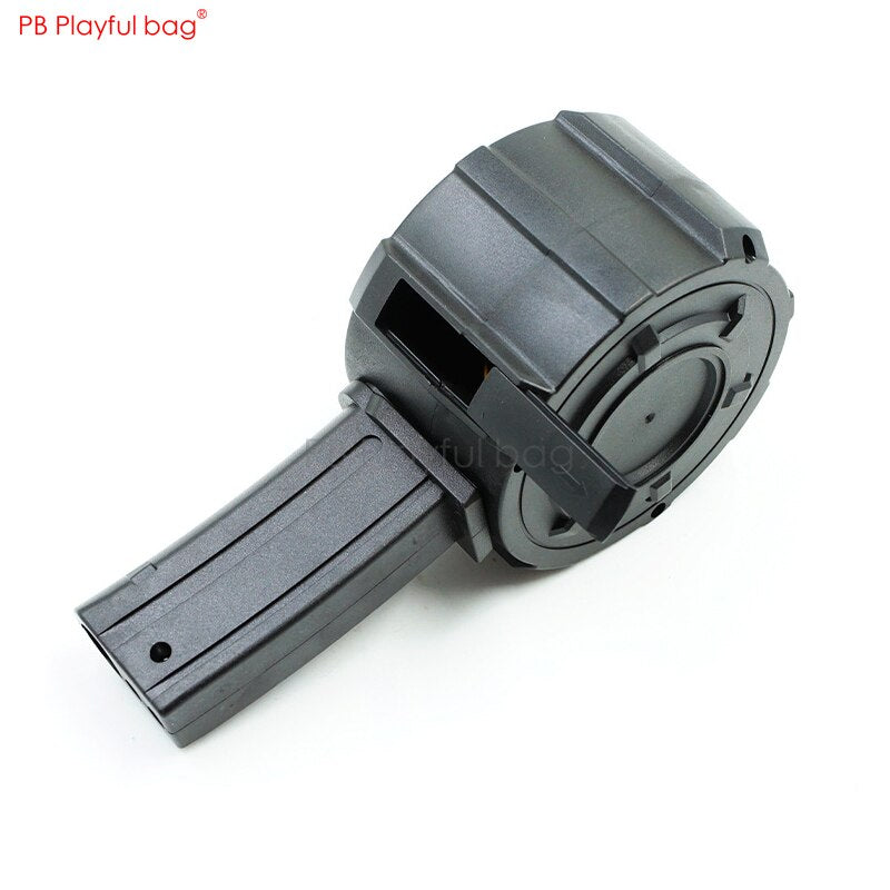 Playful bag MP7 nylon water bullet drum large capacity drum magazine Water bullet toy gun original accessories ID37