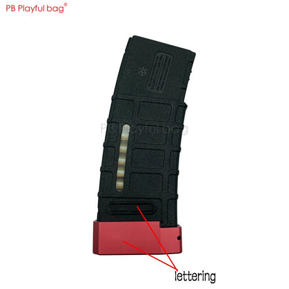 Playful bag Magazine quick pull upgrade material horseshoe buckle water bullet clip base expansion 556 toy gun accessory ID36