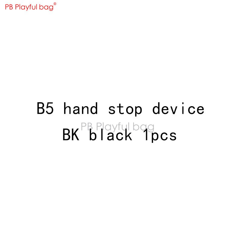 Playful bag Outdoor B5 hand stopper water bullet toy MK8 MK16 handguard protect wood M-system hand stop device CS accessory QE35