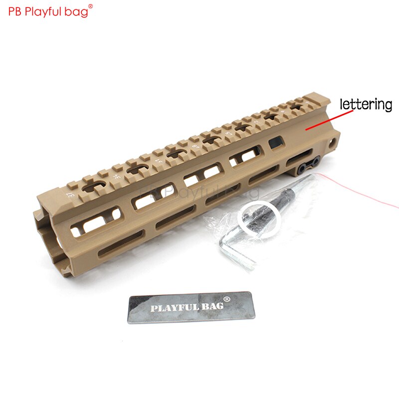 Playful bag Outdoor CS High quality MK8 9.5'' Nylon Handguard Jinming BD556 FTM water bullet decorative toy "G" lettering OB52