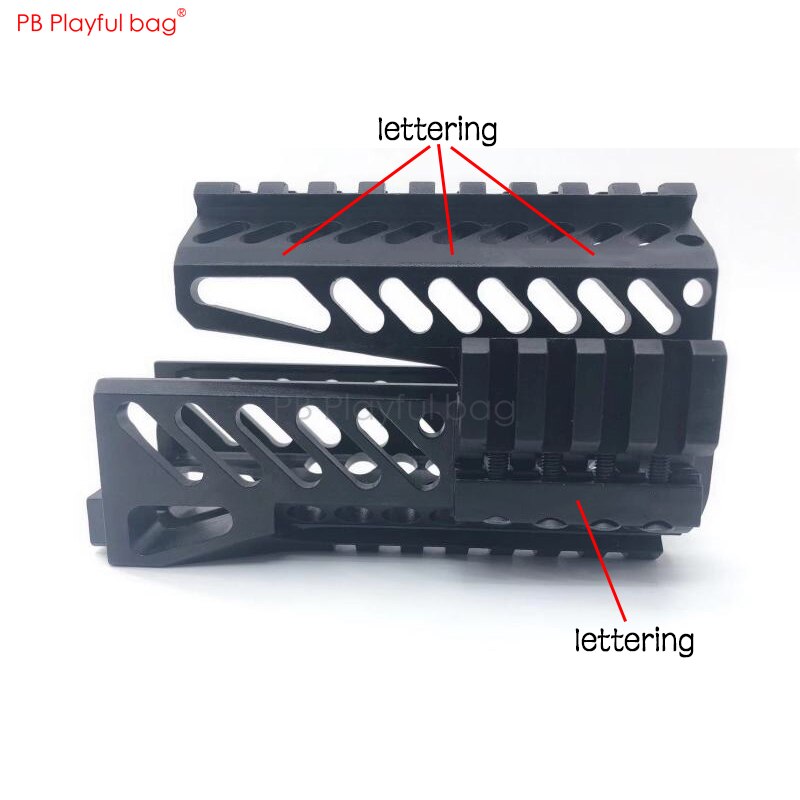 Playful bag Outdoor CS toy Aks74u mst74u Jinming J12 Zeninte B11 tactical handguard + B12 + Upgrade material PT 1 Brace OB50.1