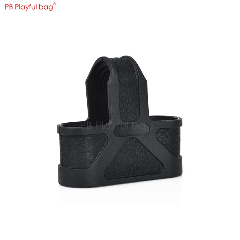Playful bag Outdoor Water bullet toy modification accessories Jinming 8 M4 case back holding rubber sleeve M4 magazine 5.56 ID39