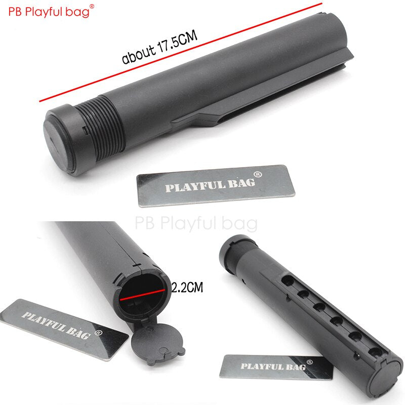 Playful bag Tactical CS toys part Lehui Short Sword II Nylon Rear support Jinming 9 Water Bullet gun Accessories KD61