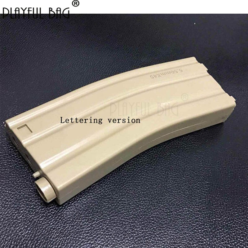 Playful bag tactics DIY hobby CS competitive equipment M4 engraving magazine MK18 jinming SCAR MKM2 j9 jm10 gel ball gun ID15