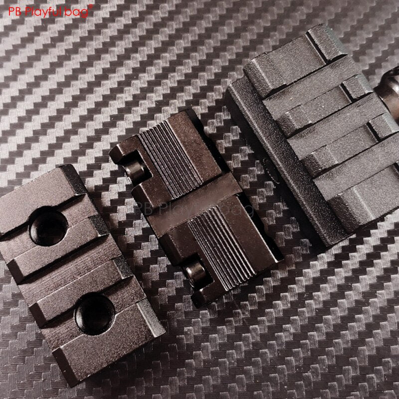 Sac ludique en plein air CS balle d'eau mise à niveau matériel 11mm à 20mm rail en cuir picatiny hirondelle queue guide rail taureau diable QE57