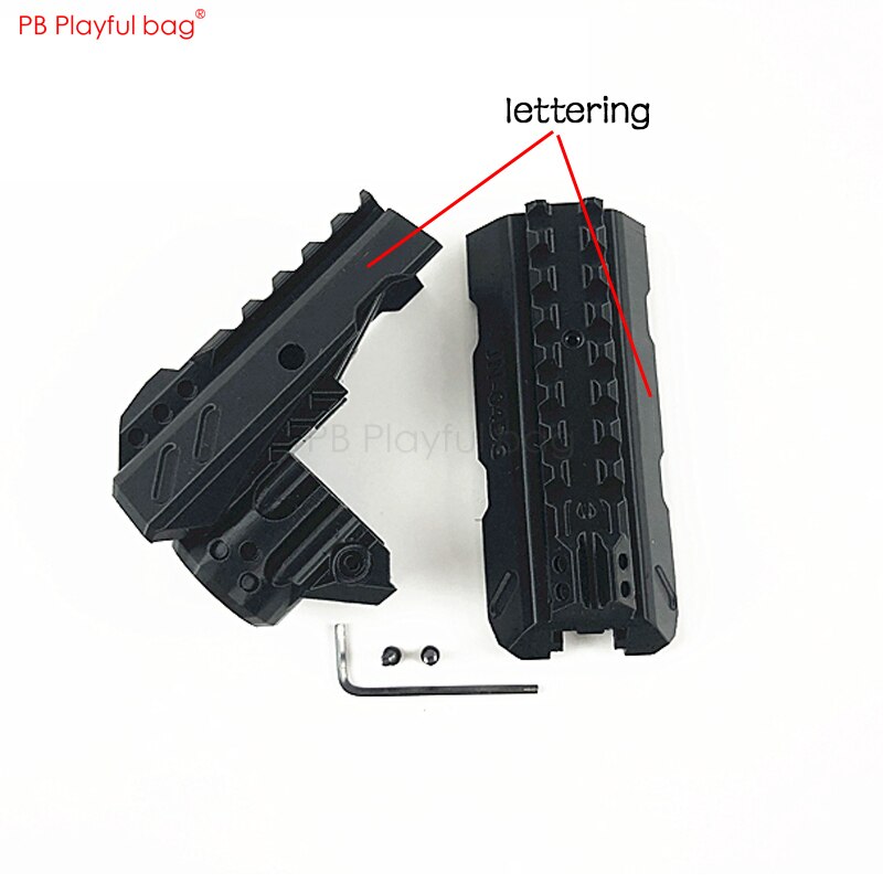 Toy gun parts Outdoor Game essential DIY Soft Bullet Launcher 3D Printing Accessories Ranger Front Tube Suite JN-04 M68