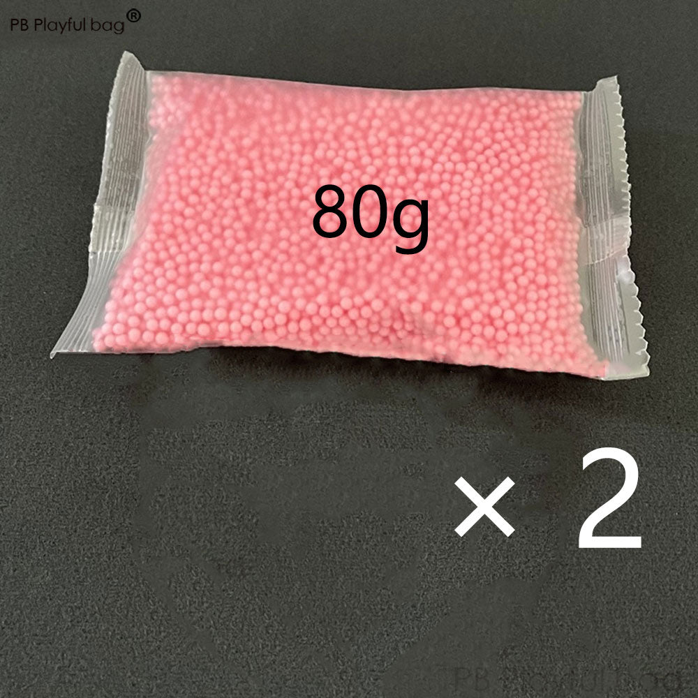 Outdoor Sport 7-8mm Pink Gel Ball Water Bullet Absorbing Ball Toy Accessories Frosted Hardening Crystal Beads Toy Gun Game QG501