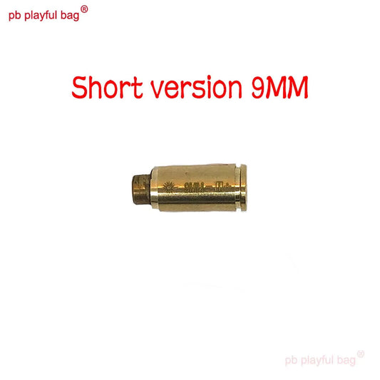 Cartridge Red Laser Bore Sight Short version 9MM Laser training bullets Shooting training toy gun bullets Suitable for toy rifles