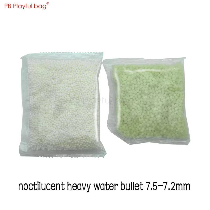 Playful bag CS Sport Toy Milky White Gel Ball Adding Hard Luminous Gel Ball 7-8MM For Gel Ball Gun QD9