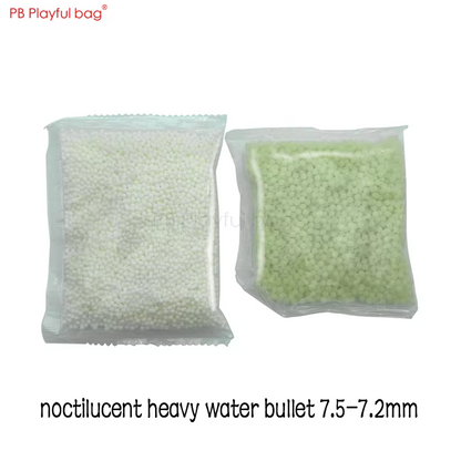 Playful bag CS Sport Toy Milky White Gel Ball Adding Hard Luminous Gel Ball 7-8MM For Gel Ball Gun QD9