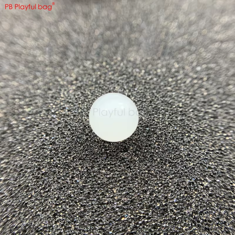 Playful bag CS Sport Toy Milky White Gel Ball Adding Hard Luminous Gel Ball 7-8MM For Gel Ball Gun QD9