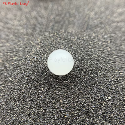 Playful bag CS Sport Toy Milky White Gel Ball Adding Hard Luminous Gel Ball 7-8MM For Gel Ball Gun QD9
