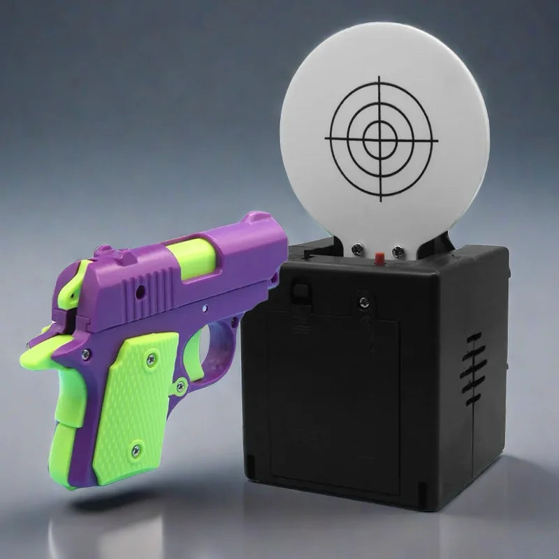 2024 New Induction laser target Auto-reset Laser toy guns Shoot training targets The best gift for parent-child interactive game