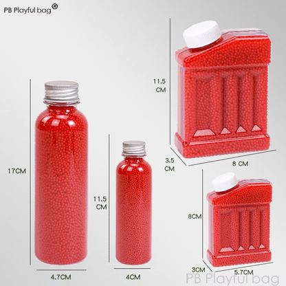 Outdoor Sports 7-8mm Gel Ball Crystal Soil Water Beads Water Bullets Leisure CS Games Toy Accessories Plant Decoration QG629