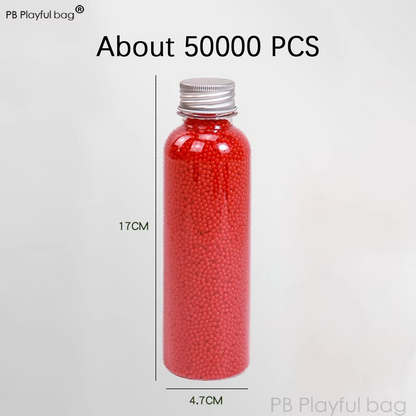 Outdoor Sports 7-8mm Gel Ball Crystal Soil Water Beads Water Bullets Leisure CS Games Toy Accessories Plant Decoration QG629