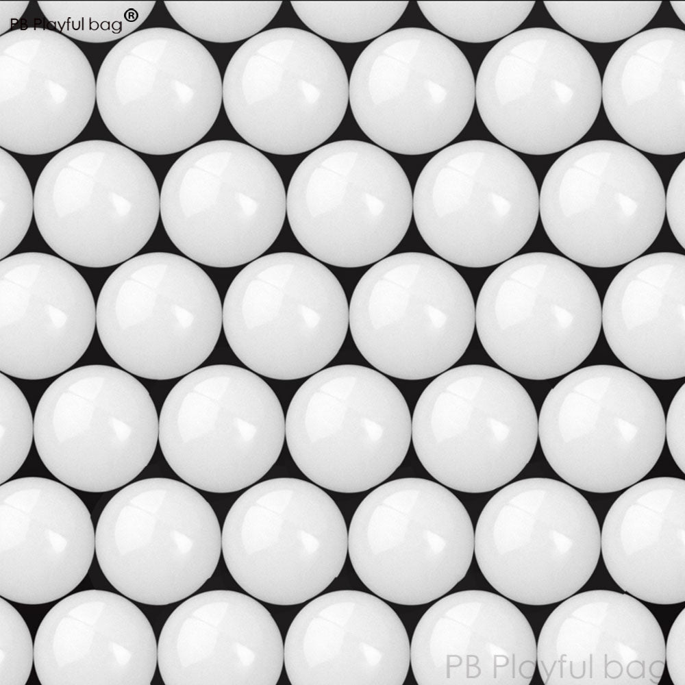 Outdoor Sports 7.2MM Milk Ball 2 Milky White Gel Ball Toy Accessories Water Bullet Adult Leisure CS Game QG736 Gel water bead gun