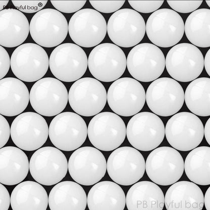 Outdoor Sports 7.2MM Milk Ball 2 Milky White Gel Ball Toy Accessories Water Bullet Adult Leisure CS Game QG736 Gel water bead gun