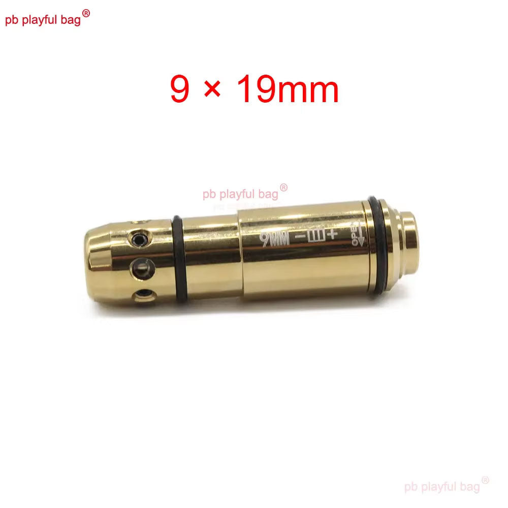 Red Laser Cartridge Bore Sighter .223Rem 40S&W 45ACP 9mm Training 2MW Laser Bullet Toy Accessories QG542 380ACP 38SPL 9 18MM