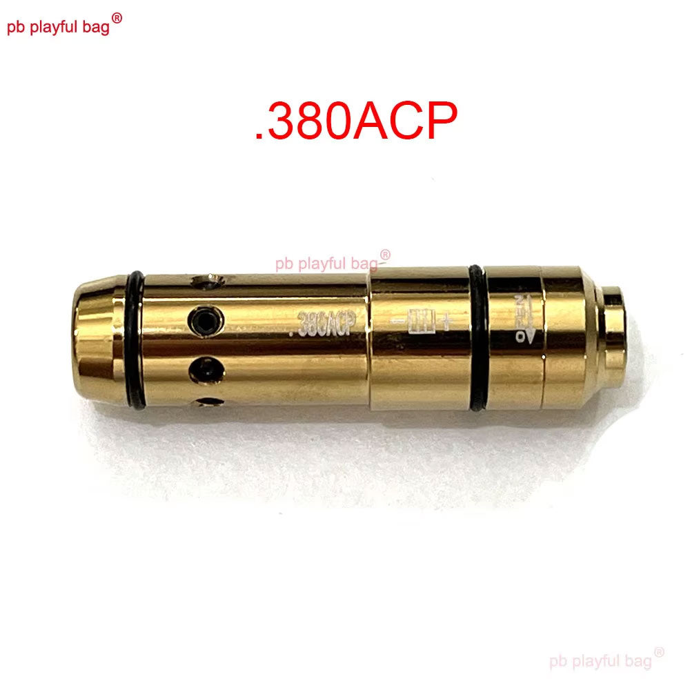 Red Laser Cartridge Bore Sighter .223Rem 40S&W 45ACP 9mm Training 2MW Laser Bullet Toy Accessories QG542 380ACP 38SPL 9 18MM