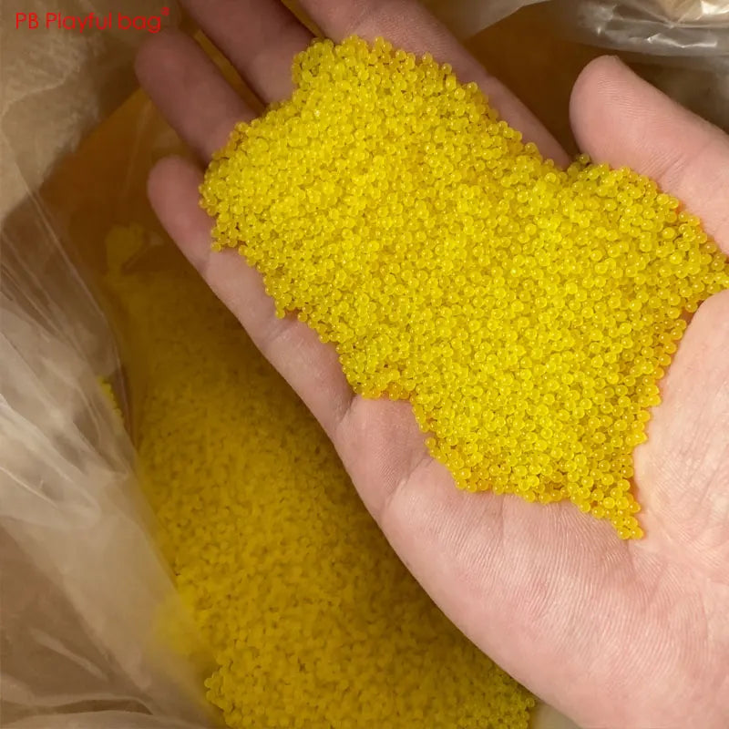 1kg 7-8MM Gel Ball Toy Bullet 8 Color Universal Crystal Bullet Water Absorbing Bead Toy Gun Accessory QJ81