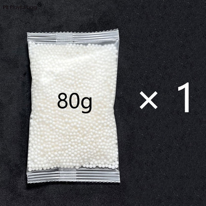 Outdoor Sport 7-8mm Pink Gel Ball Water Bullet Absorbing Ball Toy Accessories Frosted Hardening Crystal Beads Toy Gun Game QG501