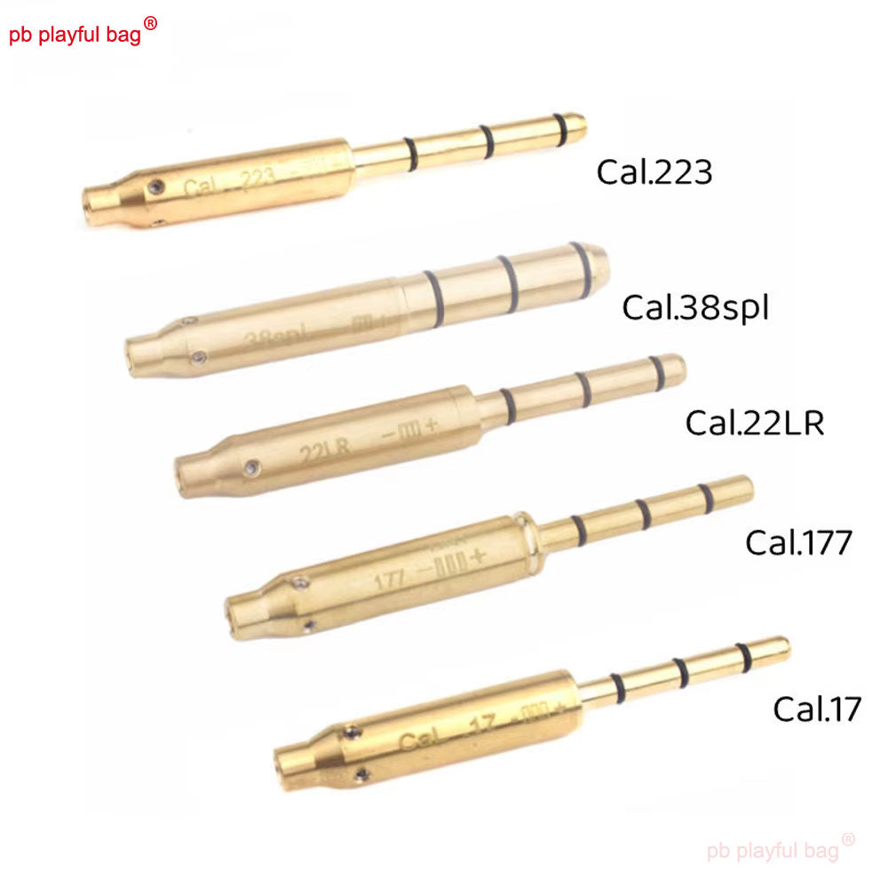 Outdoor Sports Toy Laser Bore Sight .cal 45 acp  38spl Cal Red Dot Training 2MW Laser Toy Accessories Game QG518