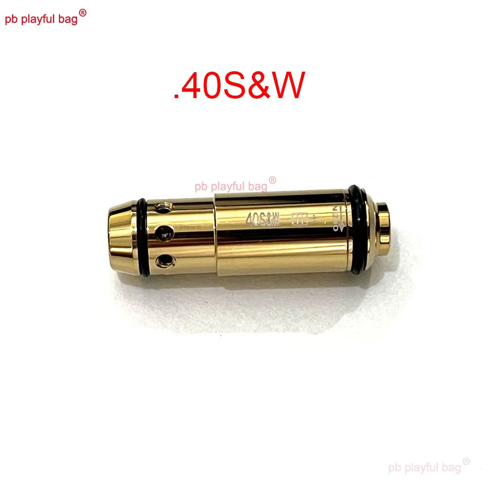 Red Laser Cartridge Bore Sighter .223Rem 40S&W 45ACP 9mm Training 2MW Laser Bullet Toy Accessories QG542 380ACP 38SPL 9 18MM