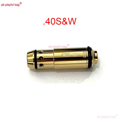 Red Laser Cartridge Bore Sighter .223Rem 40S&W 45ACP 9mm Training 2MW Laser Bullet Toy Accessories QG542 380ACP 38SPL 9 18MM