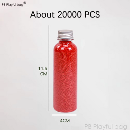 Outdoor Sports 7-8mm Gel Ball Crystal Soil Water Beads Water Bullets Leisure CS Games Toy Accessories Plant Decoration QG629