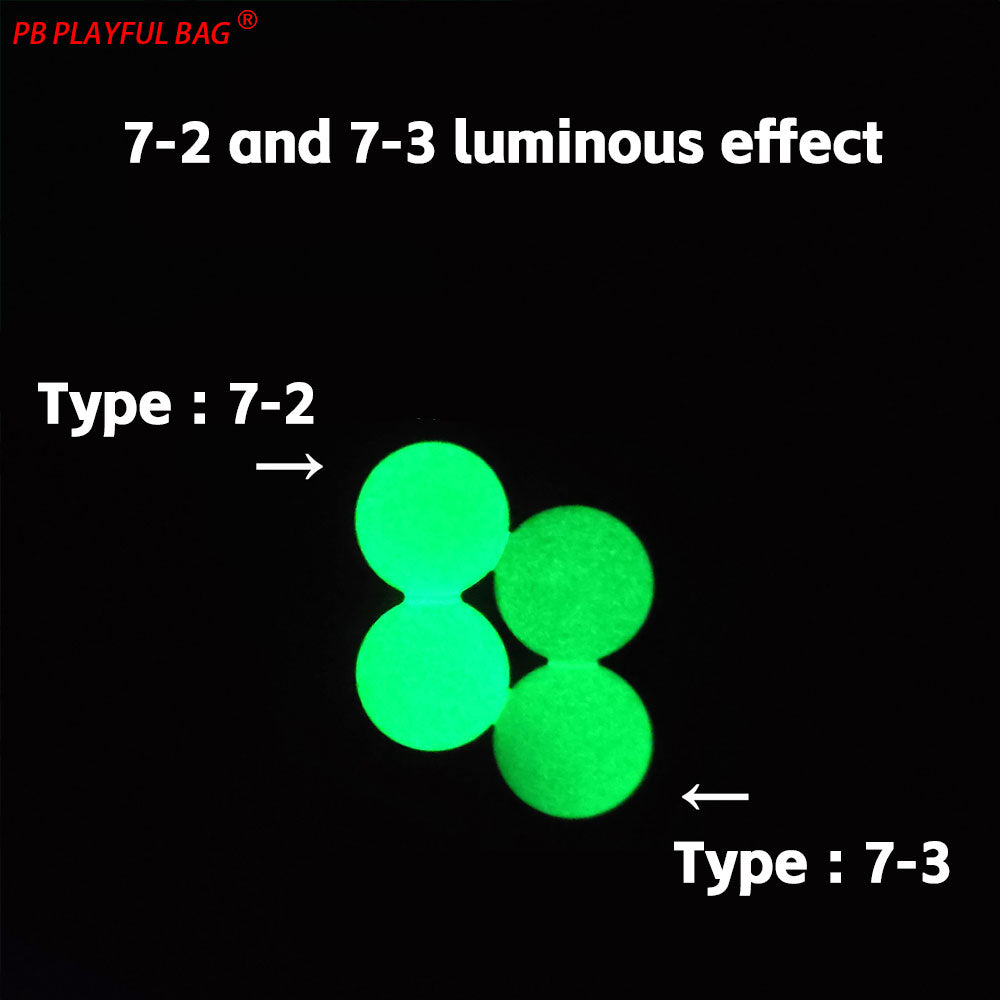 1KG 7-8MM Luminous Gel Ball Glow-in-dark Toy Gun Ammo Water Absorb Beads Wholesale QJ99