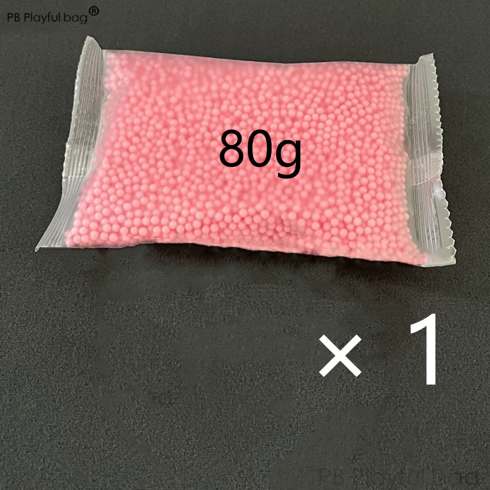 Outdoor Sport 7-8mm Pink Gel Ball Water Bullet Absorbing Ball Toy Accessories Frosted Hardening Crystal Beads Toy Gun Game QG501
