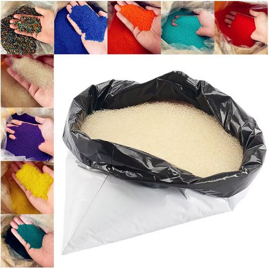 1kg 7-8MM Gel Ball Toy Bullet 8 Color Universal Crystal Bullet Water Absorbing Bead Toy Gun Accessory QJ81