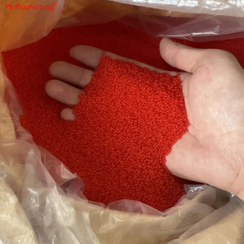 1kg 7-8MM Gel Ball Toy Bullet 8 Color Universal Crystal Bullet Water Absorbing Bead Toy Gun Accessory QJ81