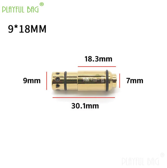Laser Bore Sight 9mm 9*18mm bwinl Cal Red Dot Training 2MW Laser