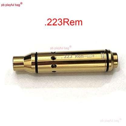 Red Laser Cartridge Bore Sighter .223Rem 40S&W 45ACP 9mm Training 2MW Laser Bullet Toy Accessories QG542 380ACP 38SPL 9 18MM